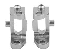 ANKROYU KYOSHO 4WD Optima Maxima Bloque de Ruedas Delanteras Aleación de Aluminio Pieza de Actualización Alto Rendimiento 1/10 RC Accesorios para vehículos Todoterreno Rojo Amaril (Pago)