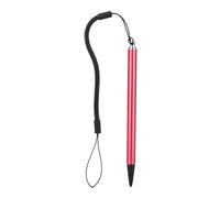 ANKROYU Lápiz Capacitivo Resistente Profesional para Pantalla táctil con Cuerda de Resorte, diseño de Punta Dura para POS, PDA, navegador de Coche, PC Industrial, Negro, Plateado y (Día)