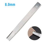 ANKROYU Leather Punch Cutter Alloy Steel Professional Leather Craft Tool Hand Weaving Slot Punching Kit for Leather Working DIY Projects 7mm 8mm 9mm 10mm (8.0 mm)