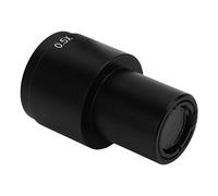 ANKROYU Lente de microscopio Montaje en C de 28 mm Ocular de cámara de microscopio Industrial de Gran Aumento para la Serie 10A Construcción de aleación con Zoom de 0,7X a 4,5X len (0,5X)