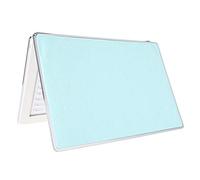 ANKROYU Libro de exhibición de tabla de colores de uñas de 160 ranuras, estante de exhibición de arte de uñas, tarjeta de Color de Gel de uñas, herramienta de exhibición(Azul)