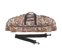 ANKROYU Lienzo de Bolsa de Compuesto de Gran Capacidad de Agarre cómodo Bolso de portátil con Bolsillo de Flecha para Tiro de Tiro con de Tiro al Aire 115 cm (Camuflaje)