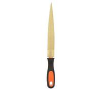 ANKROYU Lima de carpintería profesional de doble cara, herramienta de tallado de madera con dientes finos de acero con alto contenido de carbono recubierto de oro para artesanos y (20,3 cm/8 pulgadas)