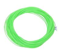ANKROYU Línea de bajo de Pesca con Mosca, línea de Pesca Flotante de Nylon, diseño de contrapeso de Bucle Soldado, Recubrimiento de PVC Suave para fundición a Distancia, Tackle Ang (Verde limón)