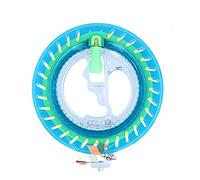 ANKROYU Línea de Cometas Carrete de Carrete de Tambor 16 cm Resistente al Viento al Aire Duración Durable ABS Plastic Kite Winger Wheel con una línea de 100 Metros para niños Adul