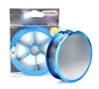 ANKROYU Línea de Pesca 100M Nylon Trenzado Fuerte Potencia Aparejos Resistentes Cuerdas para Exteriores Línea de Pesca Deportiva Línea de Pesca de Agua Salada Línea de Peces de Agua Dulce