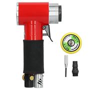 ANKROYU Máquina neumática de papel de lija, amoladora excéntrica de 2/3 pulgadas, pulidora de aire con almohadilla de lijado, alta velocidad, bajo nivel de ruido, aleación de alumi