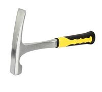 ANKROYU Martillo de pico de pato de ladrillo geológico profesional de doble cabeza, herramienta de construcción de impacto tratada térmicamente de acero con alto contenido de carbo