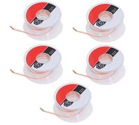 ANKROYU Mecha de soldadura de Latón Kit de Reparación de Soldadura de Alta Eficiencia Sin Diseño Limpio para la Placa de Circuito de Reparación y Soldadura 5 Unids 1,5 Metros 1,5mm