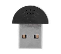 ANKROYU micrófono de Voz de Estudio USB, micrófono de grabación omnidireccional 360 de Alta fidelidad con cancelación de Ruido portátil para computadora, PC, portátil, Skype Zoom, (Negra)