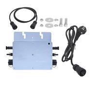 ANKROYU Microinversor de conexión a Red, inversor de energía Solar Inteligente para Exteriores, IP65, aleación de Aluminio, Azul, 600W, para de Panel Solar doméstico