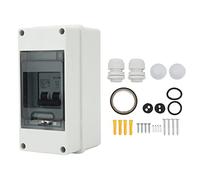 ANKROYU Mini disyuntor 2P DZ47Z 63 32A 4000A Capacidad de ruptura Disyuntor de CC Cubierta transparente para sistemas de energía solar Paneles fotovoltaicos