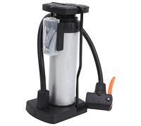 ANKROYU Mini inflador de Bicicleta de aleación de Aluminio Bomba de pie portátil para Bicicleta Accesorio de Ciclismo Bomba de Alta presión con boquillas Multiuso para automóviles