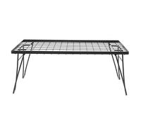 ANKROYU Mini Mesa Plegable para Barbacoa, Parrilla portátil para Exteriores, escurridor, Accesorios para Acampar, picnics, Senderismo, Material de Hierro como se Muestra en Las imá