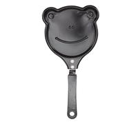 ANKROYU Mini Nonstick Egg Frying Pan Stainless Iron Innovative Korean Breakfast Pot DIY Mini Omelette Pan Mold for Kids College Students Quick Easy Cooking (Rana)