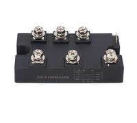 ANKROYU Módulo controlable de Puente rectificador inversor Componente de conversión de energía de Alta Temperatura de Grado Industrial para Sistemas de Control de Motores y Equipos (DFA100BA160)