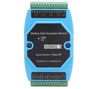 ANKROYU Módulo de adquisición de datos de temperatura de precisión 8 entradas de termopar tipo K Monitoreo de equipos industriales Monitoreo ambiental WSM023 Plástico de ingeniería