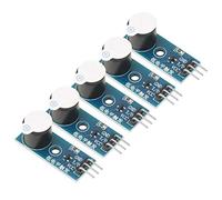 ANKROYU Módulo de zumbador Activo 5 Piezas Generador de Sonido de Alarma Fuerte de Alto Rendimiento para proyectos electrónicos Kits de Bricolaje 3.3V 5V Compatible Fácil