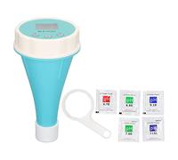 ANKROYU Monitor Inteligente de Agua para Piscinas 6 en 1 para medir pH, conductividad eléctrica (EC), sólidos disueltos totales (TDS), potencial redox (ORP) y Temperatura. Ideal pa