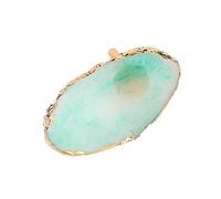 ANKROYU Nail Art Palette, Nail Art Plates Resin Mini Nail Art Gel Polish Color Mixing Plates Tip Display Stand Nail Tools Nail Art Painting Gel Palette Nail Tools(Verde)