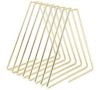 ANKROYU Organizador de soporte de libros Innovador Innovador Flexible Folding Metal Desktop Bookend para Office School Gold Rose Black Gold 17x17x17cm (Oro)
