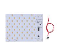 ANKROYU Panel de luz LED flexible con energía solar, 3 modos de iluminación, 51 perlas LED de alto brillo, efecto llama, luz intermitente, luz constante, modo respiración para deco