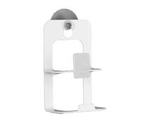 ANKROYU Partita de Soporte de Esponja de Cocina Rack versátil de Almacenamiento de Almacenamiento de Almacenamiento de cepillos de Esponja para baño para baño de plástico Resistente fácil (Blanco)