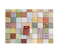 ANKROYU Pegatinas de arte de pinturas famosas, pegatinas de pintura al óleo vintage, diseño de lámina dorada, pegatinas de diario retro personalizadas para álbumes de recortes, dec