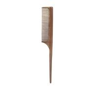 ANKROYU Peine De Cola De Rata De Madera, Peine De Cabello Hecho A Mano Delicado Dientes Redondeados Hechos A Mano Para Evitar Enredos Peine De Cabello De Sándalo Herramientas De Peinado Para Peinar Y