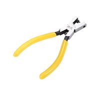 ANKROYU Perforadora de cuero profesional de 1 pieza, perforadora agujero reloj de acero al carbono, herramienta de reparación de alicates de perforación de correa, Agujero Alicates Perforadores Manual