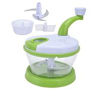 ANKROYU Picadora de verduras profesional Cortadora Manual Picadora de carne Ensalada Spinner Secador de lechuga ABS Herramienta de cocina para restaurantes domésticos Seguro Eficie