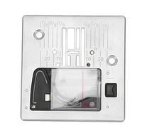 ANKROYU Placa de aguja para máquina de coser con placa de cubierta de repuesto, placa de aguja de superficie lisa de abrasión de acero Q235 resistente para máquinas de coser Singer