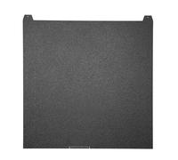 ANKROYU Placa de construcción PEI con textura brillante, 2 caras, 370 x 370 mm, superficie esmerilada, resistente a altas temperaturas para impresora 3D K2 Plus, fácil instalación