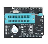 ANKROYU Placa de expansión del Quemador del Cargador de Arranque del Programador AVR ISP con indicador LED de zumbador para Placa de Desarrollo y programación de Chips externos