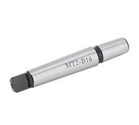 ANKROYU Prensa de eje, MT2-B16 Portabrocas de extremo de espiga, Conector de portaherramientas cónico, Shank Morse Taper Tool Arbor Holder Connector