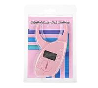 ANKROYU Probador De Grasa Corporal Rosa, Probador De Medición De Pliegues Cutáneos Digital El Probador De Pérdida De Grasa Corporal Es Aplicable A La Gestión Del Cuerpo (se Envía Sin Batería)