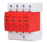 ANKROYU Protector 4P Descargador de sobretensión de Alto Rendimiento para Sistemas eléctricos industriales 385 VCA 40 kA 80 kA con Carcasa de plástico de PC Duradera Diseño Compact