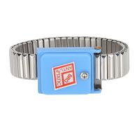 ANKROYU Pulsera ESD inalámbrica profesional Pulsera de descarga antiestática Correa ajustable de acero inoxidable para ensamblaje de componentes electrónicos y uso en talleres en s