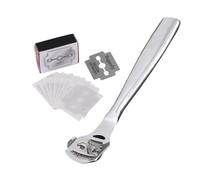 ANKROYU Rebajado De Artesanía En Cuero, Herramientas De Rebajado De Artesanía En Cuero Para Bricolaje, Hoja Para Rebajar Cuero, Troquel De Corte De Cuero, Rebajado De Bordes Con Cuchillas Para Adelgaz