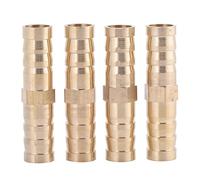 ANKROYU Reductor de de púa de manguera de latón Conector de enchufe reductor resistente de primera calidad para mantenimiento de tuberías y conexiones de tuberías Material Latón T (6-8mm)