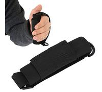 ANKROYU Retenedor Auxiliar Negro Para PUños De Utensilios, Manguito De Ayuda de Comer Para Ancianos Ajustable, Soporte Para Utensilios Adaptativo De Manguito Universal Para Pacientes De Edad Avanzada