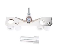 ANKROYU Rodillo profesional para cinta de esquina interior de paneles de yeso, herramienta para encintar esquinas de acero inoxidable PTFE con adaptador roscado para trabajos de co