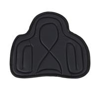 ANKROYU Saddle Pad Horse Saddle Paddle Western Saddle Pad Premium PU Cuero Descanso Absorbente Engrosado Equipo de equitación Transpirable para Montar a Caballo Riding Riding (Negro)