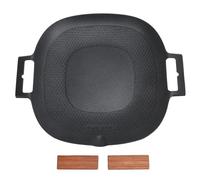 ANKROYU Sartén para parrilla de barbacoa Recubrimiento antiadherente Calentamiento rápido Placa para estufa de barbacoa Sartén para asar Sartén para acampar al aire libre en interi