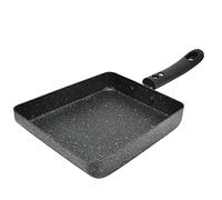 ANKROYU Sartén Tamagoyaki Cuadrada Sartén Antiadherente Utensilios de Cocina de Grado Profesional para Huevos Sándwiches Crepes con Aleación de Aluminio de Alta Resistencia Compati (l)
