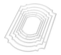 ANKROYU Scrapbook Metal Dies Premium Carbon Steel Craft Cutting Dies Set for DIY Card Making Scrapbooking Album Decoration Professional Grade Stencil Tools