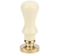 ANKROYU Sello de sello de cera antigua Elegante Macaron Color Mango de madera Herramienta de sellado para sobres Invitaciones Cartas Documentos Documentos Rojo Opcional 66 mm (Blanco)