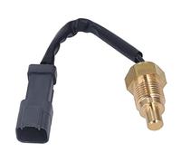 ANKROYU Sensor de temperatura del agua de latón de 2 pines para excavadora, indicador de temperatura del motor, sensor de temperatura del agua duradero y resistente para excavadora