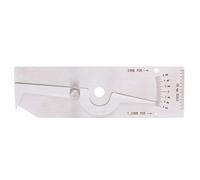 ANKROYU Set de soldadura de filete Herramienta de inspección de soldadura de alta precisión de acero inoxidable para buques de presión de construcción naval de puentes de caldera