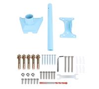 ANKROYU Soporte de montaje de ángulo ajustable de acero de aleación de alta resistencia para montaje en techo de satélite para instalación de antenas Gen3 Gen4 en techos o superfic